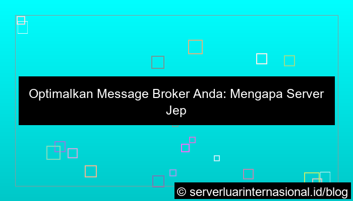 ilustrasi server jepang untuk message broker