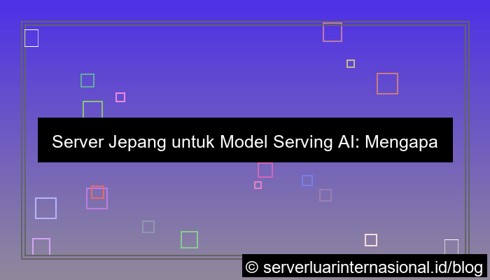 grafik server jepang untuk model serving