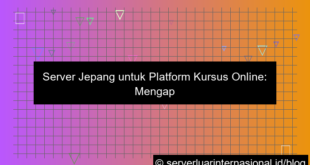 desain server jepang untuk online course platform
