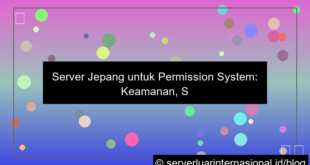 visual server jepang untuk permission system