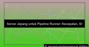 server jepang untuk pipeline runner