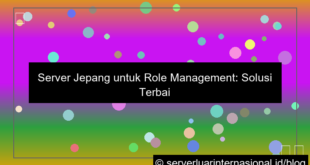 grafik server jepang untuk role management
