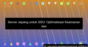 server jepang untuk sso