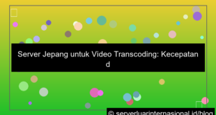 ilustrasi server jepang untuk video transcoding