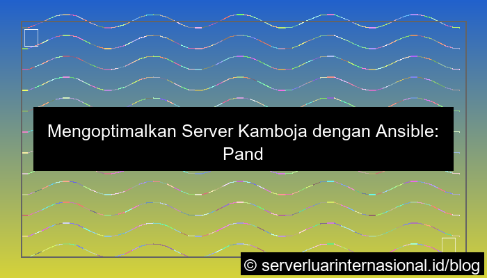 server kamboja ansible