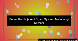 server kamboja anti spam system