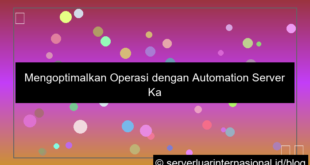 server kamboja automation server
