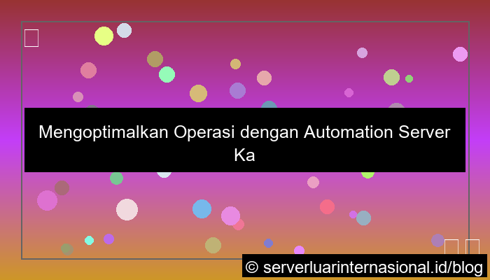 server kamboja automation server