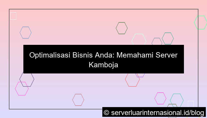 server kamboja bandwidth commit