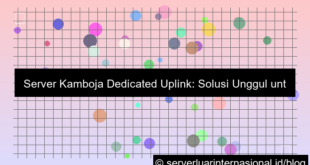 server kamboja dedicated uplink