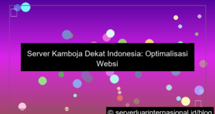 server kamboja dekat indonesia