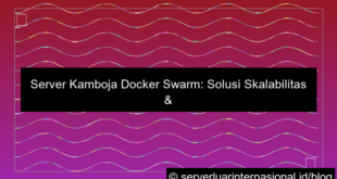 server kamboja docker swarm