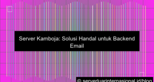 desain server kamboja email backend