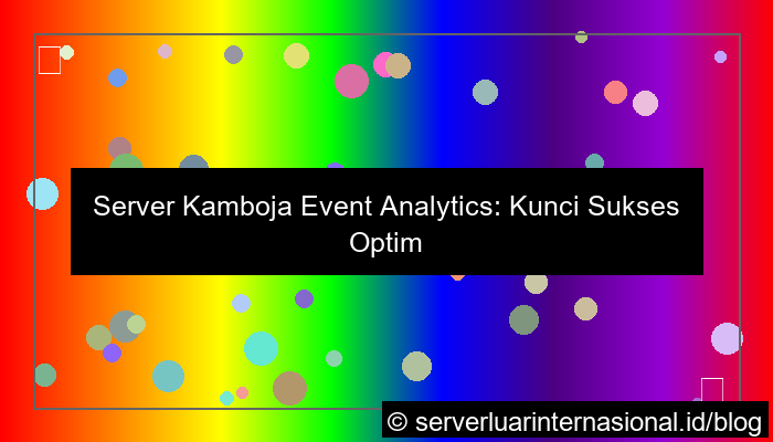 server kamboja event analytics
