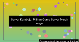 server kamboja game server murah