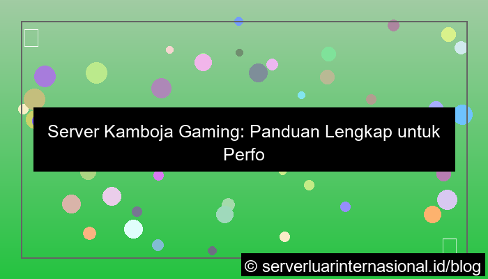ilustrasi server kamboja gaming
