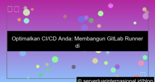 grafik server kamboja gitlab runner
