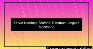 server kamboja grafana
