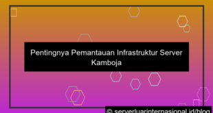visual server kamboja infrastructure monitoring