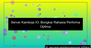grafik server kamboja io performance