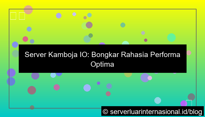 grafik server kamboja io performance