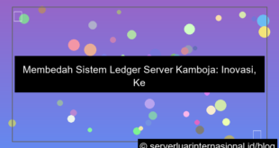 server kamboja ledger system