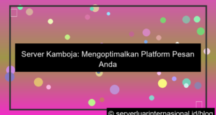 desain server kamboja messaging platform