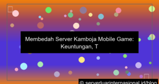 server kamboja mobile game