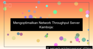 desain server kamboja network throughput