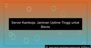 ilustrasi server kamboja network uptime tinggi