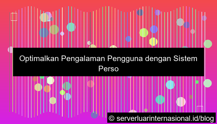 server kamboja personalization system