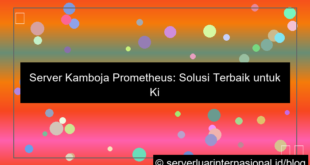 desain server kamboja prometheus