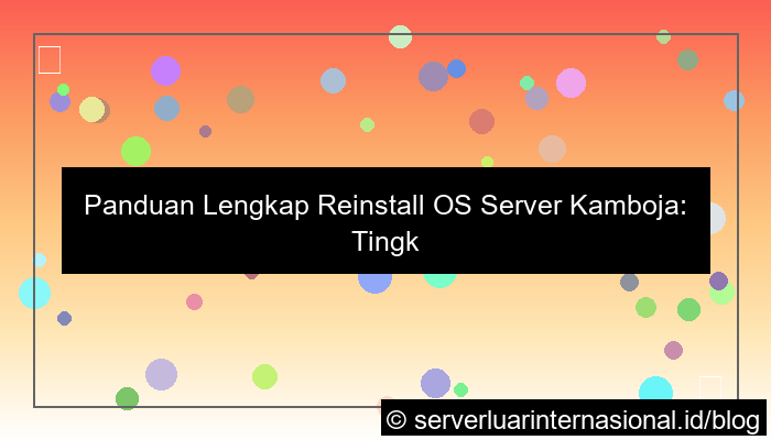 desain server kamboja reinstall os