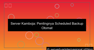 ilustrasi server kamboja scheduled backup