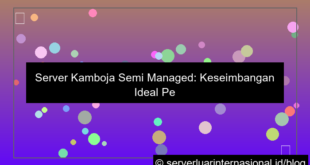 server kamboja semi managed