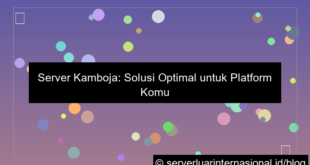 desain server kamboja untuk community platform