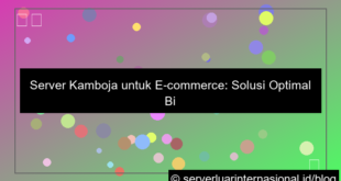 desain server kamboja untuk ecommerce