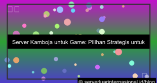 server kamboja untuk game