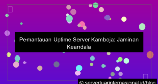ilustrasi server kamboja uptime monitoring
