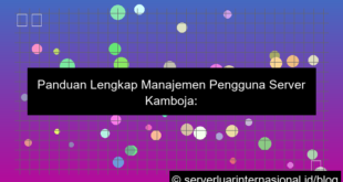 desain server kamboja user management