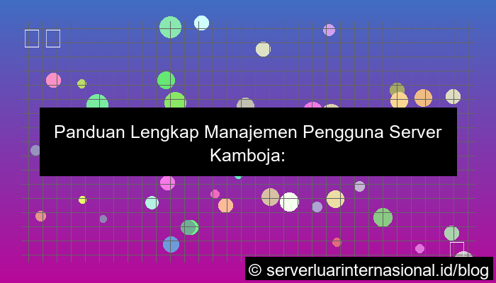 desain server kamboja user management