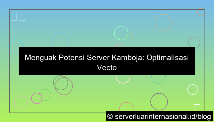 server kamboja vector database