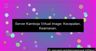 server kamboja virtual image