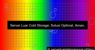 server luar cold storage