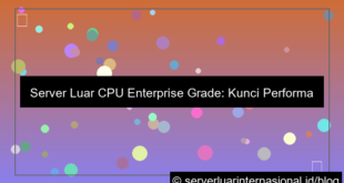 ilustrasi server luar cpu enterprise grade