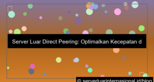 server luar direct peering