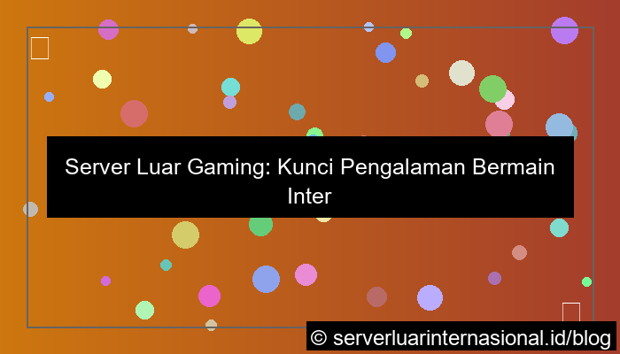 grafik server luar gaming