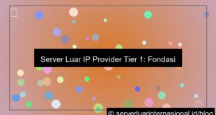 server luar ip provider tier 1