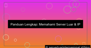 visual server luar ip routing internasional