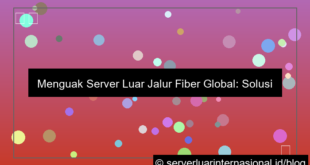 server luar jalur fiber global